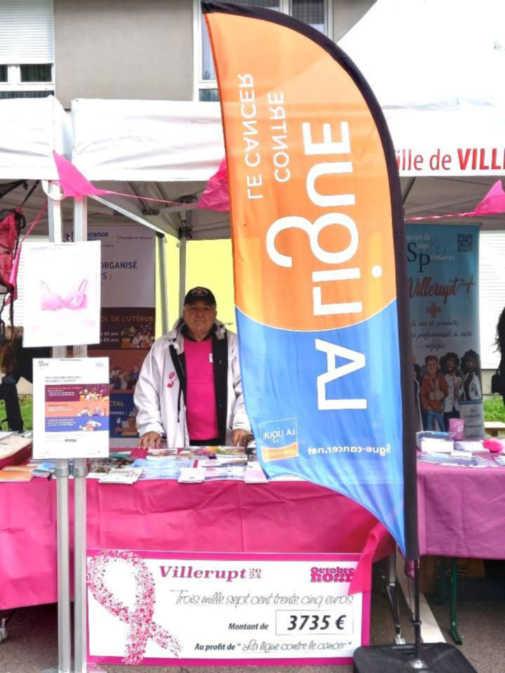 Delta Promotion partenaire de la marche rose de la commune de Villerupt !