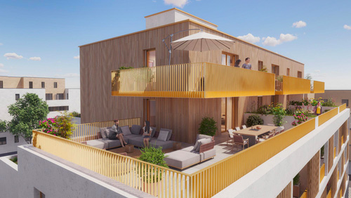 Terrasse et extérieur : L&rsquo;importance des espaces verts dans nos résidences neuves