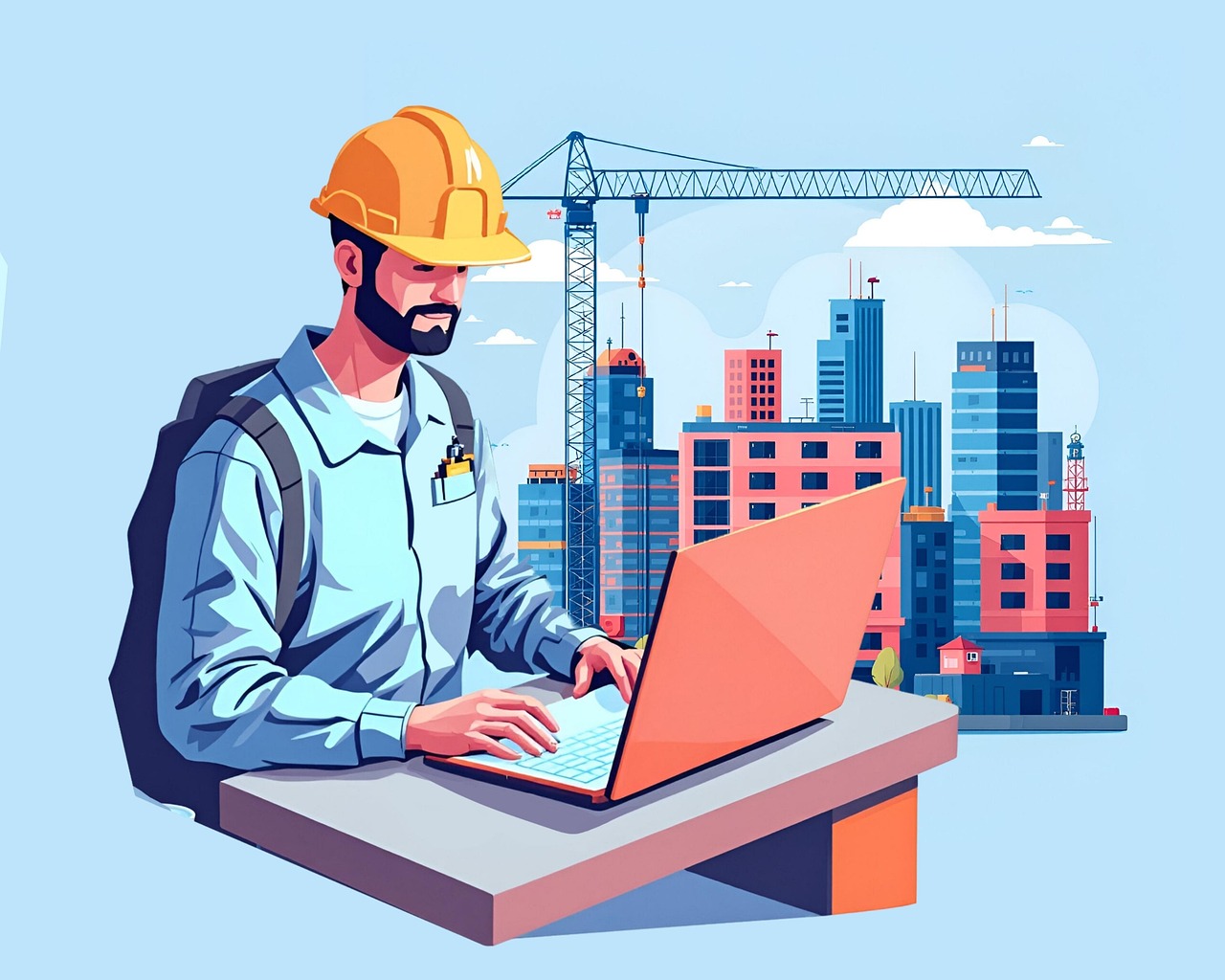 illustration d'un chef de projet immobilier