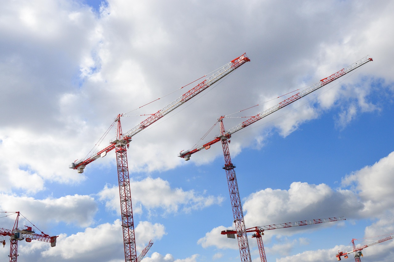grues de construction immobilier