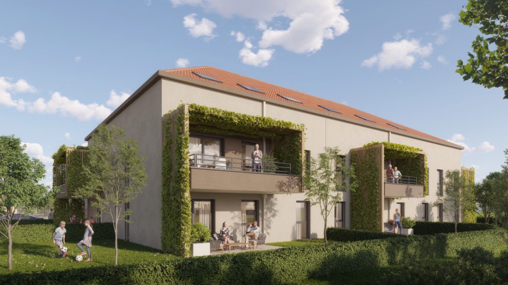 Appartement neuf magnifique T3 de 66.26 m² – LOT A112N