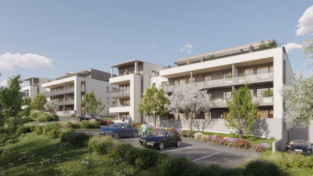 Appartement neuf design T3 de 64.45 m² – LOT B1 303