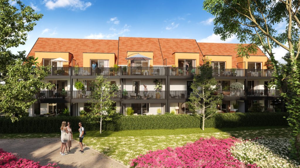 Appartement neuf au calme T2 de 47.1 m² – LOT E102