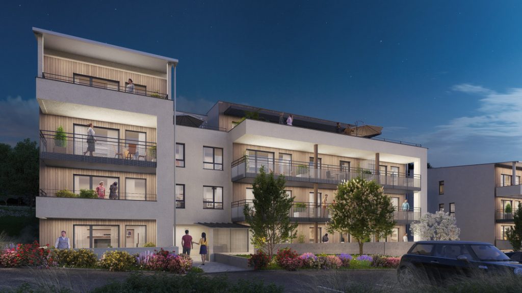 Appartement neuf moderne T3 de 68.12 m² – LOT B2 202