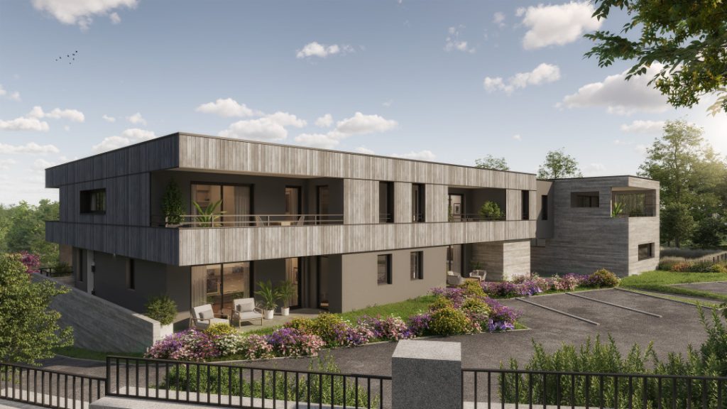 Appartement neuf de standing T2 de 44.96 m² – LOT 1 01
