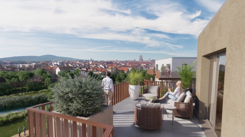 Appartement neuf de standing T2 de 40.2 m² – LOT 04