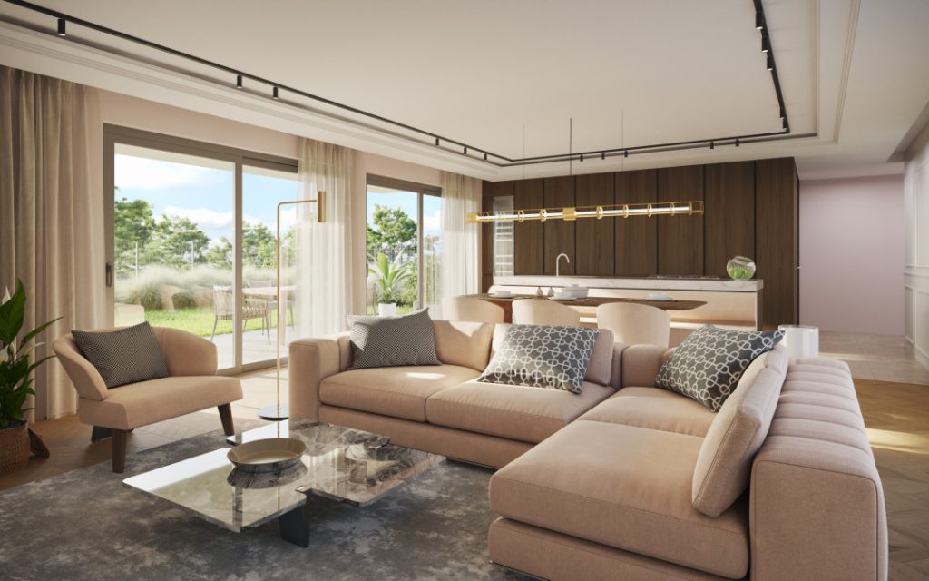 Appartement neuf moderne T2 de 44.96 m² – LOT 1 01