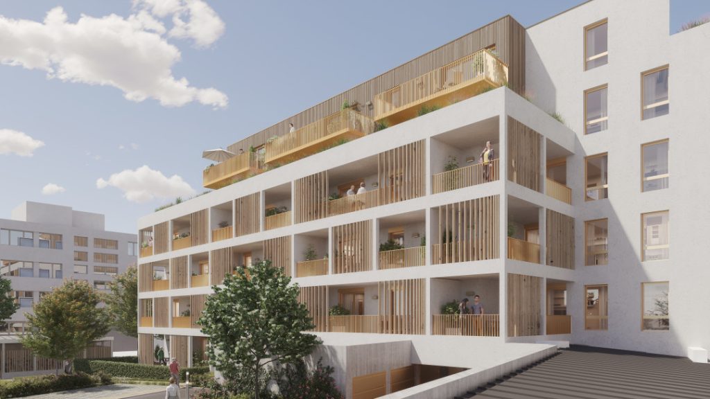 Appartement neuf de charme T2 de 45.5 m² – LOT 101