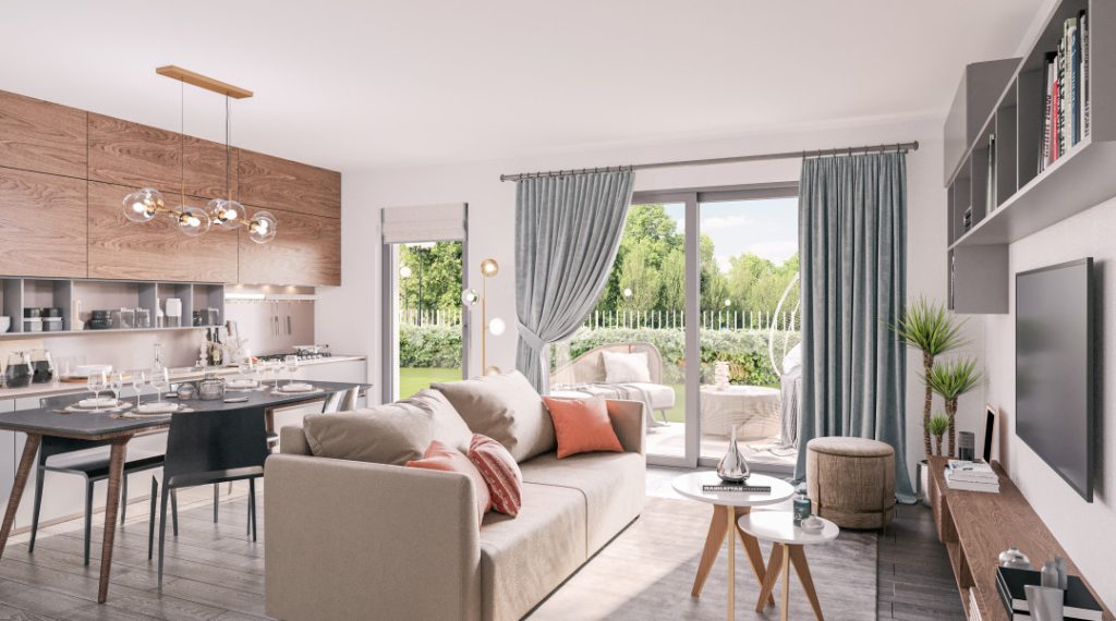 Appartement neuf de charme T3 de 68.04 m² – LOT C205