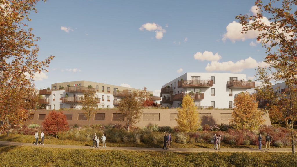 Appartement neuf de charme T2 de 49 m² – LOT 13