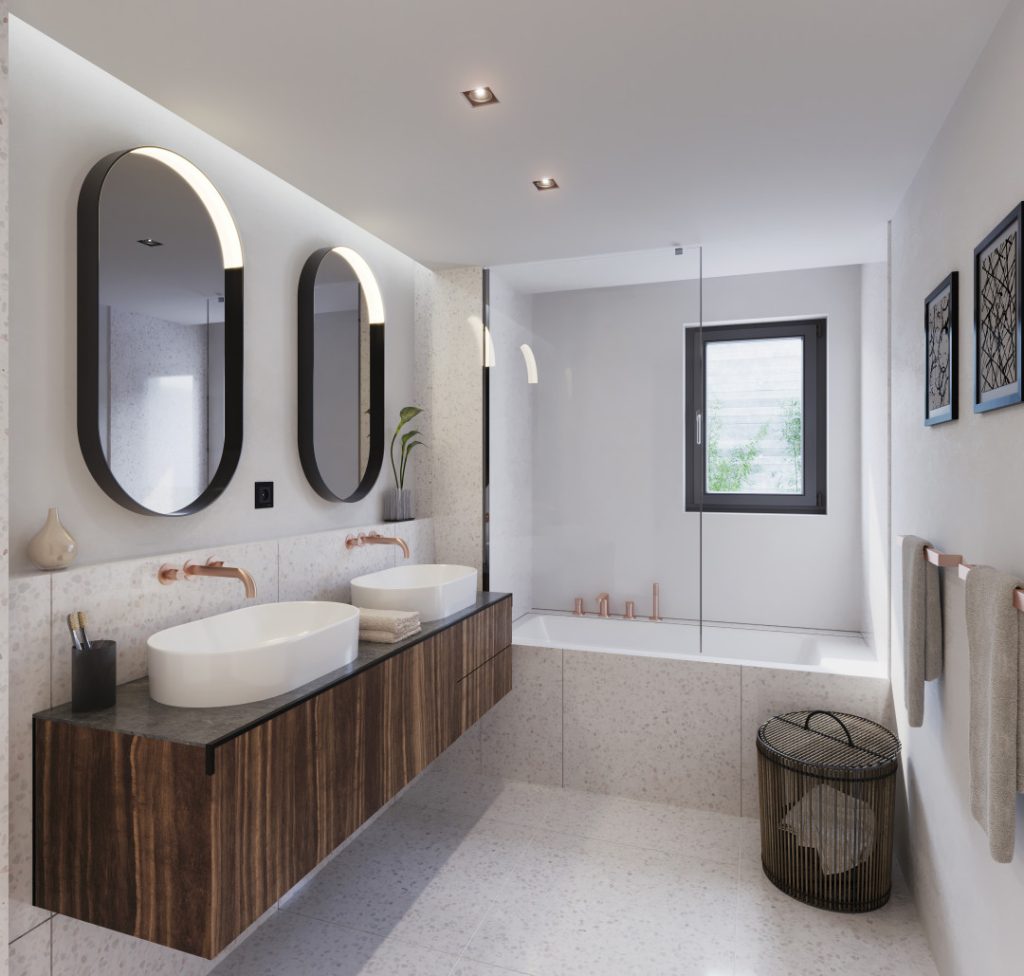 Appartement neuf moderne T2 de 44.96 m² – LOT 1 01