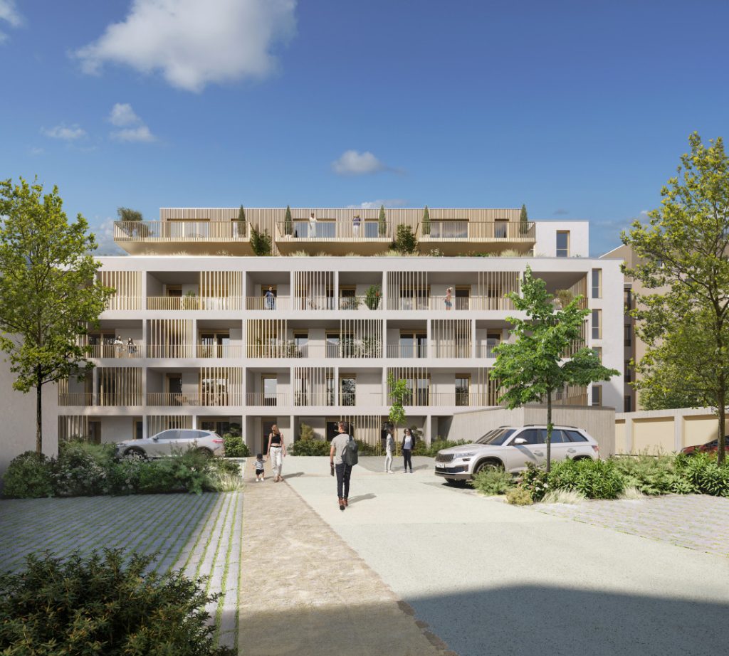 Appartement neuf de charme T2 de 45.5 m² – LOT 101