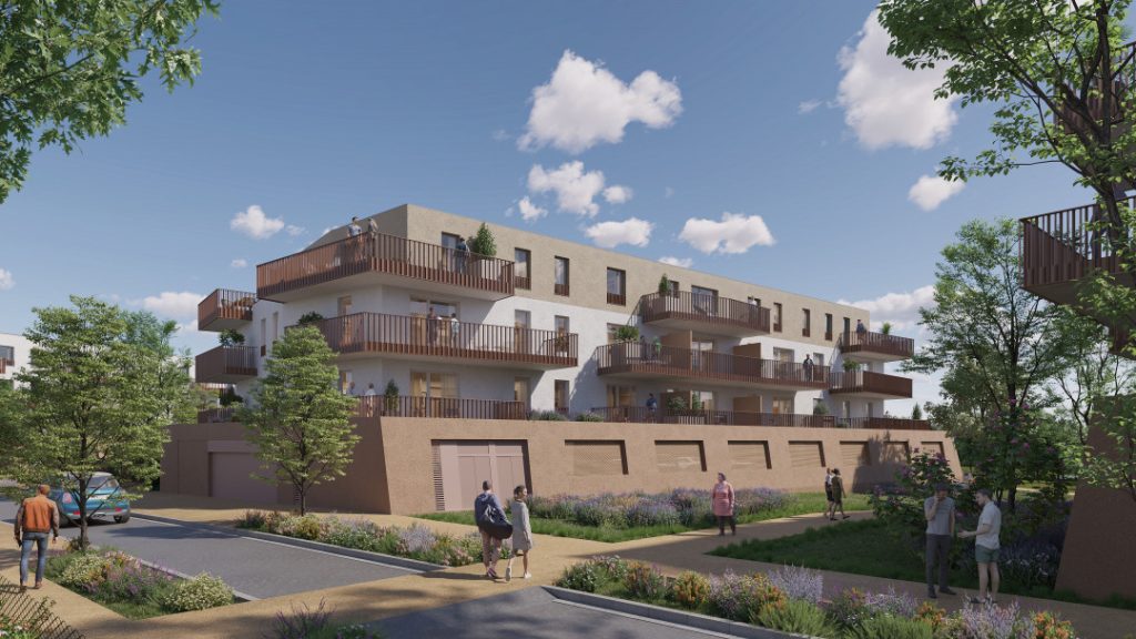 Appartement neuf de charme T2 de 49 m² – LOT 13