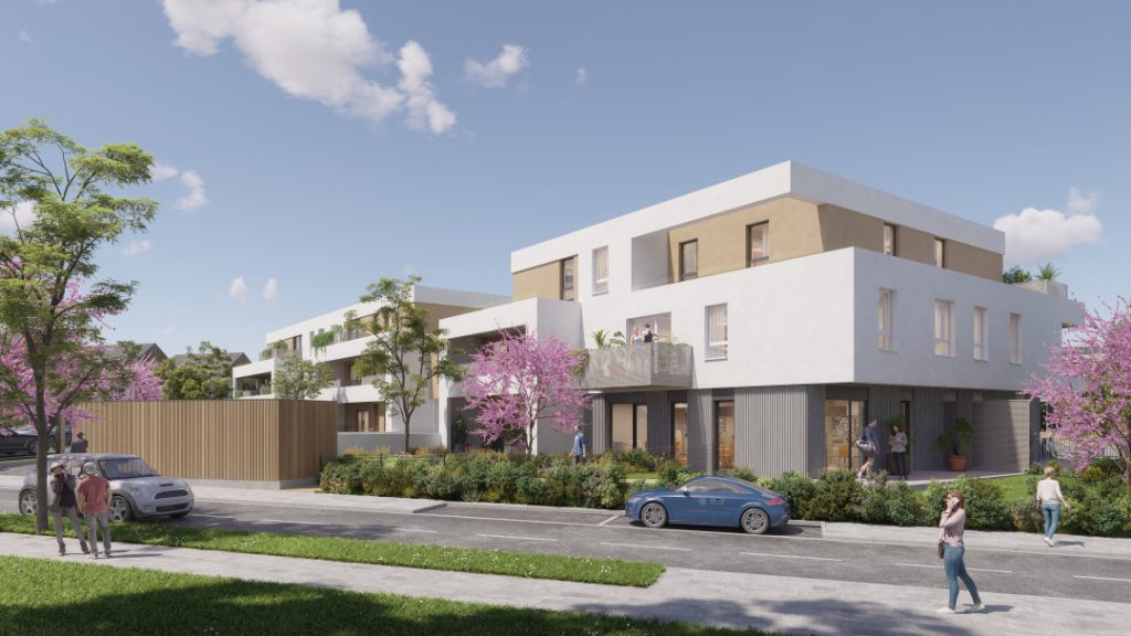 Appartement neuf au calme T2 de 47.6 m² – LOT B102