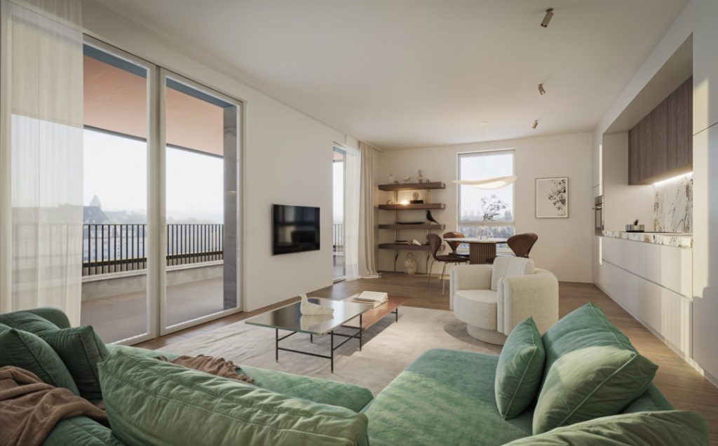 Appartement neuf de charme T5 de 153.98 m² – LOT C 81