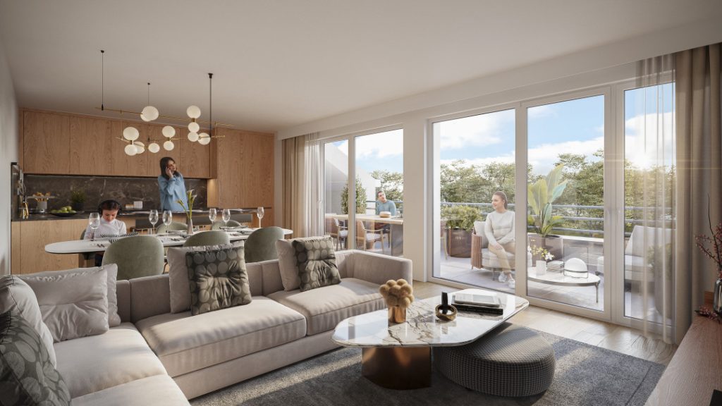 Appartement neuf design T4 de 95.71 m² – LOT A105