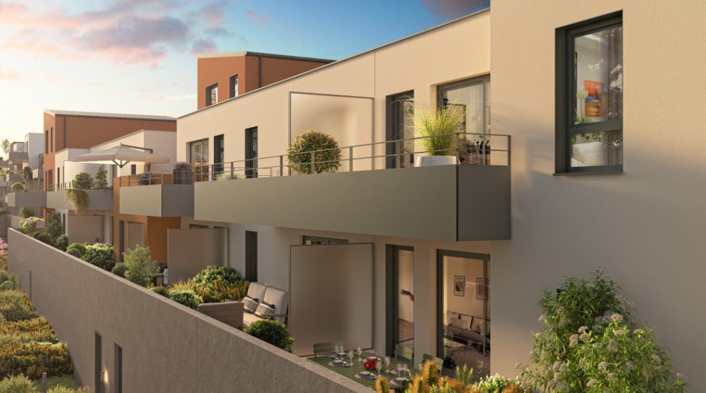 Appartement neuf de charme T3 de 68.04 m² – LOT C205