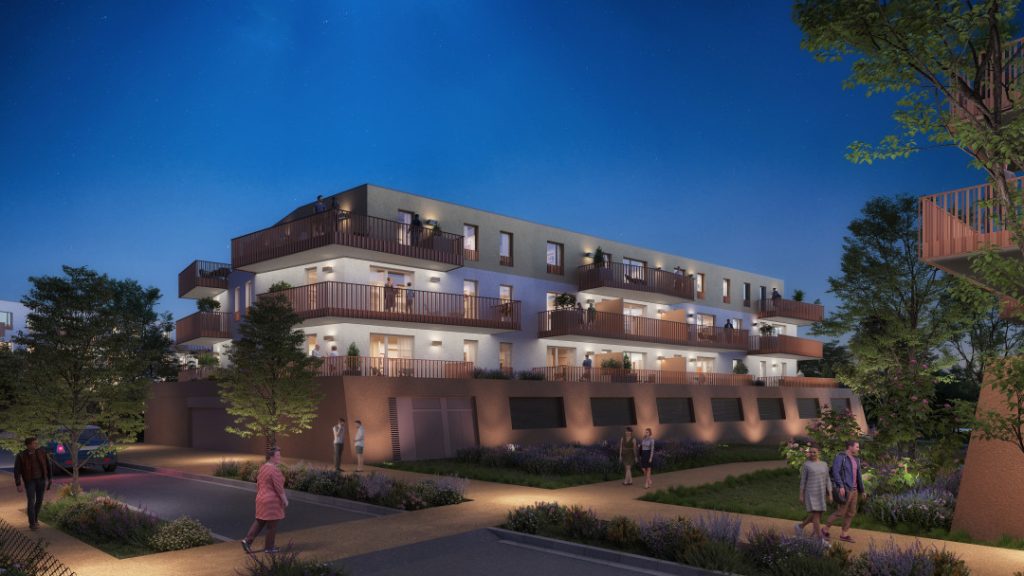 Appartement neuf de charme T2 de 49 m² – LOT 13