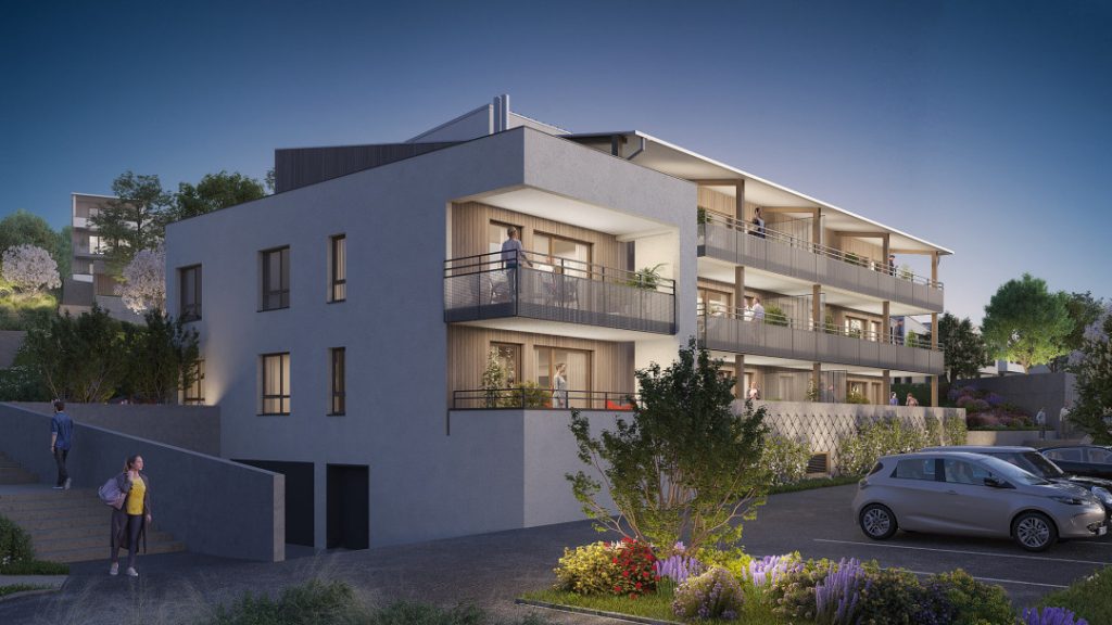 Appartement neuf au calme T3 de 70.71 m² – LOT A201