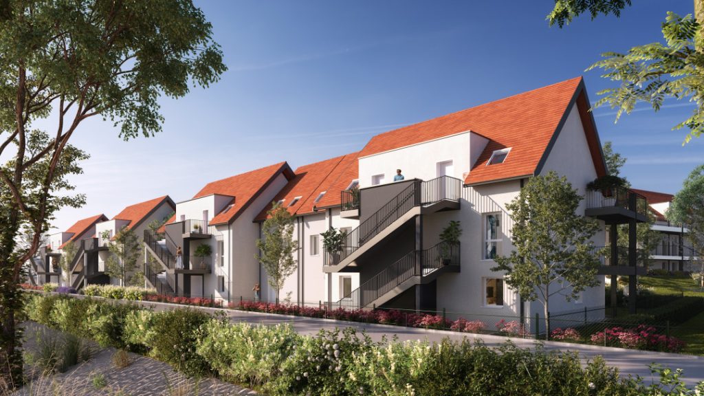 Appartement neuf au calme T2 de 47.1 m² – LOT E102