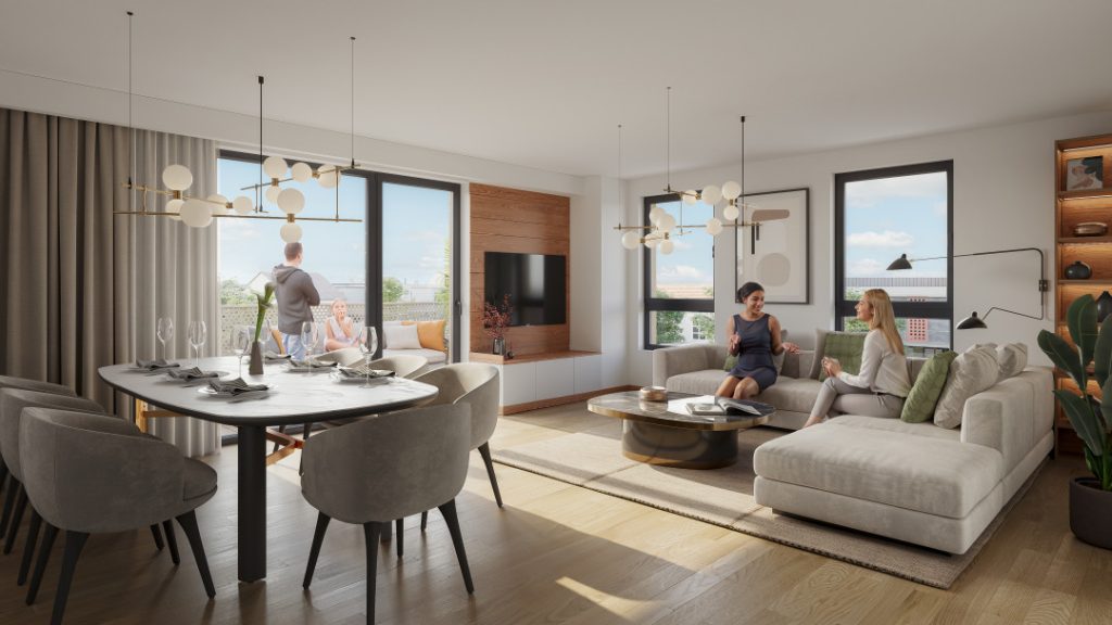 Appartement neuf au calme T2 de 47.6 m² – LOT B102