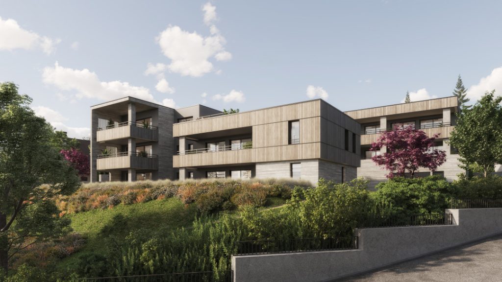 Appartement neuf moderne T2 de 44.96 m² – LOT 1 01