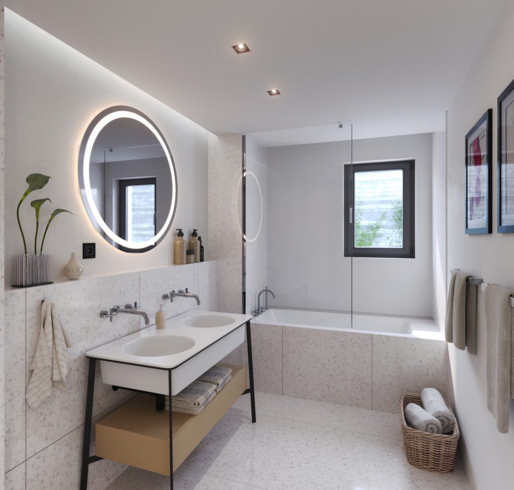 Appartement neuf moderne T2 de 44.96 m² – LOT 1 01