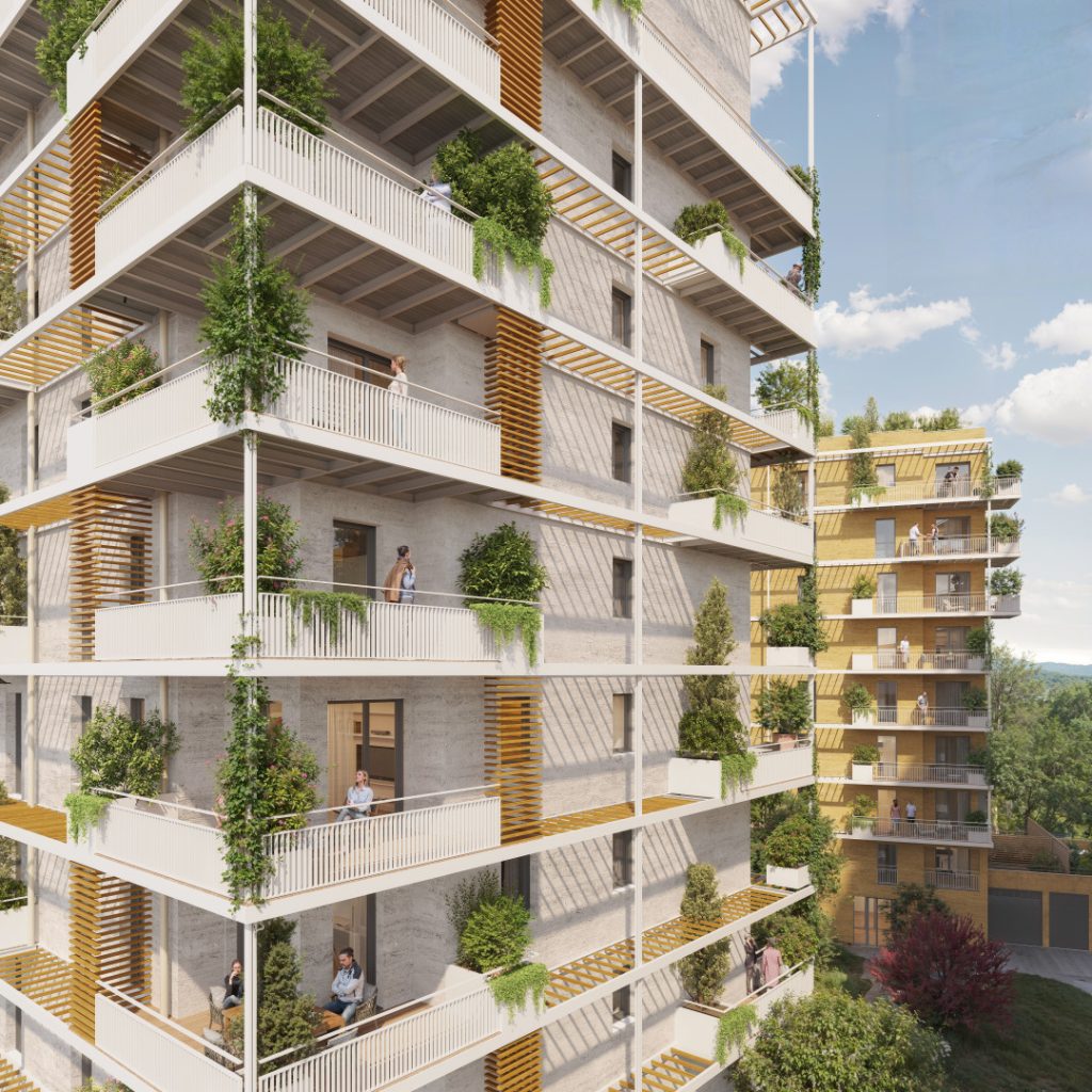 Appartement neuf de charme T4 de 93 m² – LOT I602