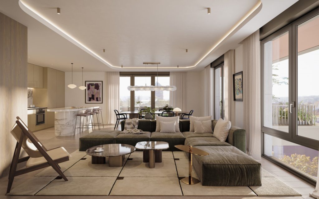 Appartement neuf de charme T5 de 153.98 m² – LOT C 81