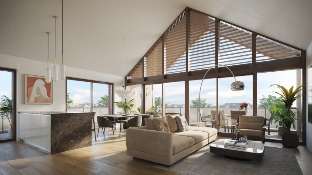 Appartement neuf de charme T4 de 93.91 m² – LOT 003