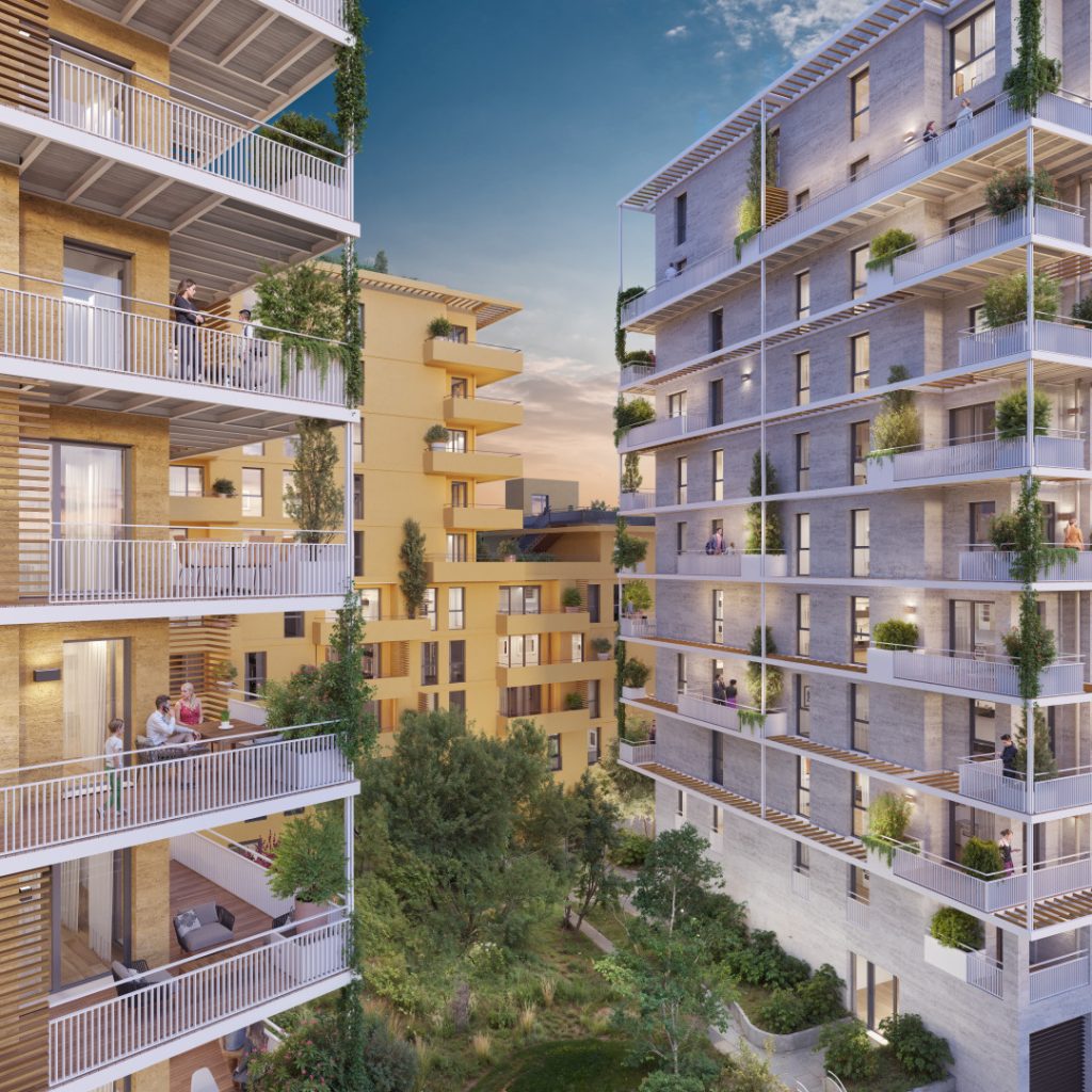 Appartement neuf au calme T3 de 64.21 m² – LOT I101