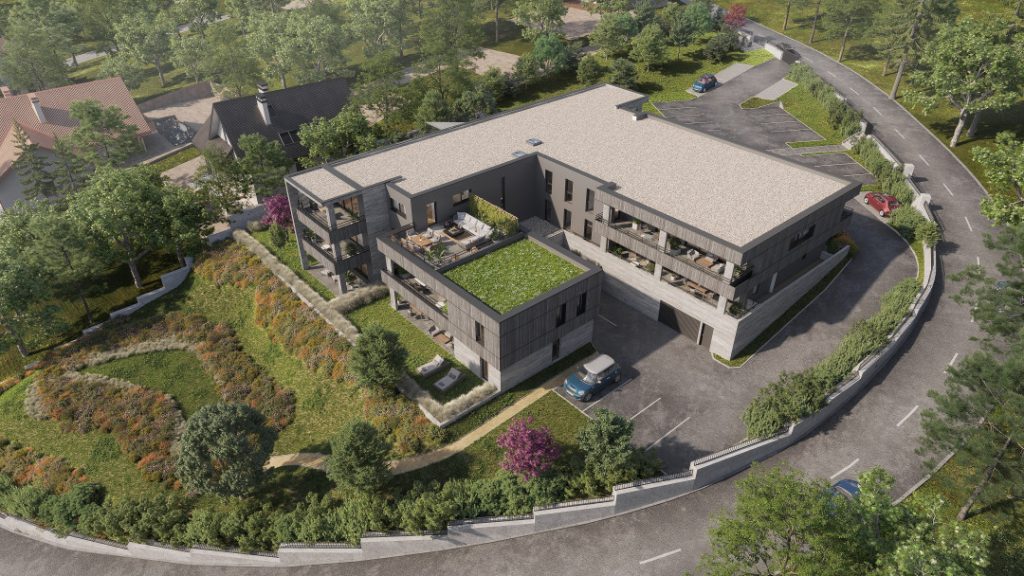 Appartement neuf de standing T2 de 44.96 m² – LOT 1 01